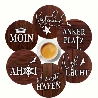 Untersetzerset Heimathafen